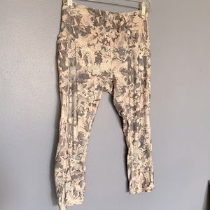 Dusty pink yoga leggings